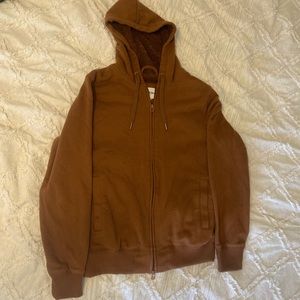 Brown comfy large jacket